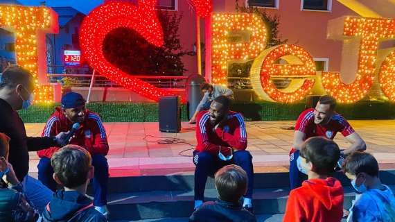 LIVE TC - RITIRO PEJO - Joao Pedro, Lykogiannis e Ceter in piazza per la Junior Reporter (FOTO)