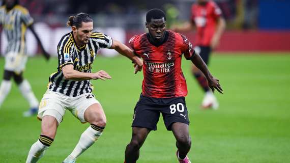 Milan, Musah out contro il Sassuolo. Possibile assenza anche in Coppa Italia contro il Cagliari