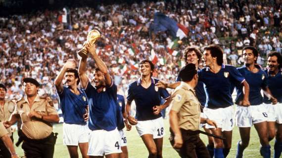 Mundial 82: la maglia Azzurra su maxischermi a Roma e Milano