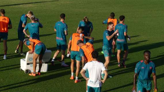 QUI CRAI SPORT CENTER - Primo allenamento per Caprile. Luvumbo a parte, Mina a riposo: l'allenamento odierno del Cagliari