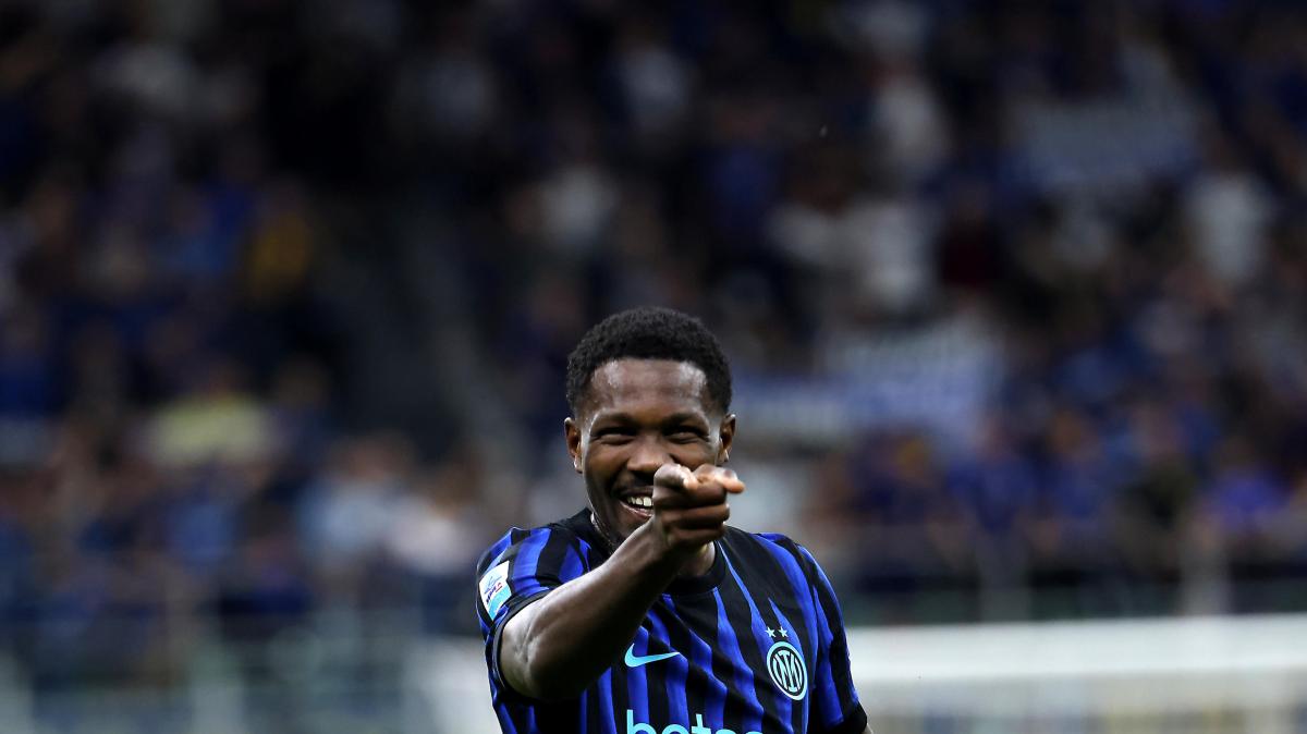 Coppa Italia: Inter, Thuram si allena col resto dei compagni
