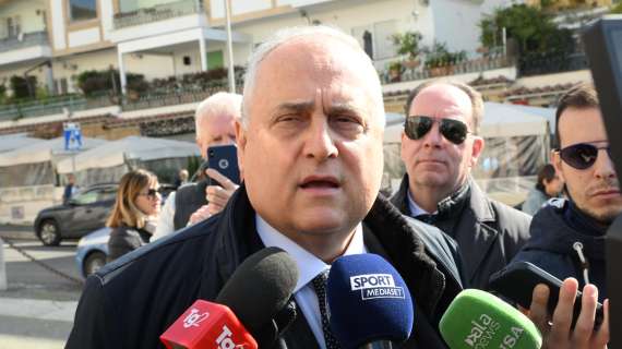 Lotito 'Gravina? Ha un ruolo, e non si mette mai in discussione'