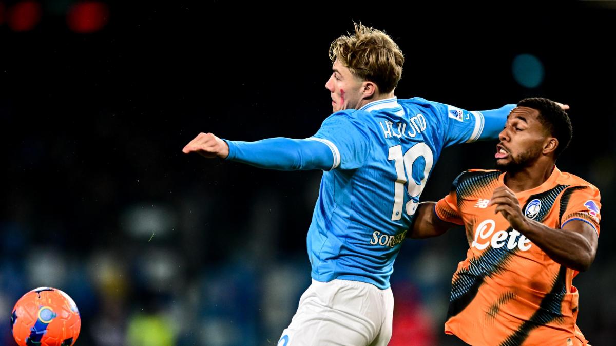 Doppietta di Hojlund, il Napoli piega la Juventus 2-1