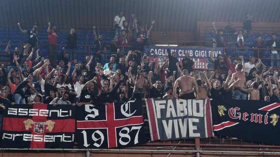 Gazzetta - Cagliari, trecento tifosi a Torino