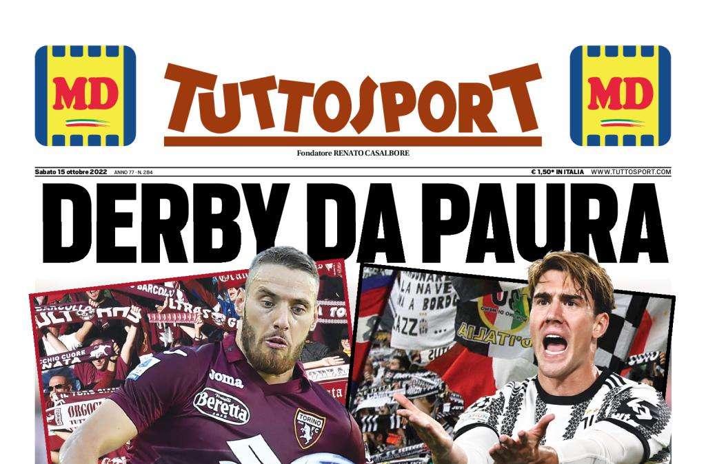 Tuttosport - Derby da paura