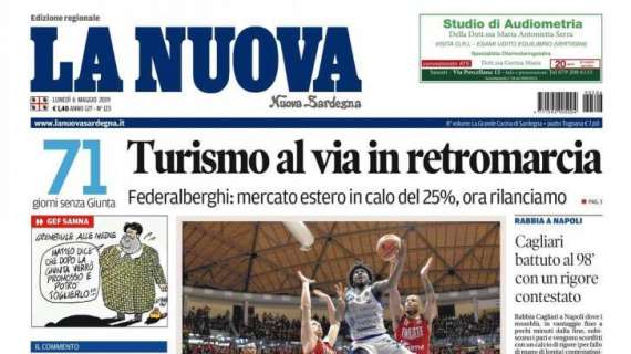 La Nuova Sardegna: "Cagliari battuto al 98' con un rigore contestato"