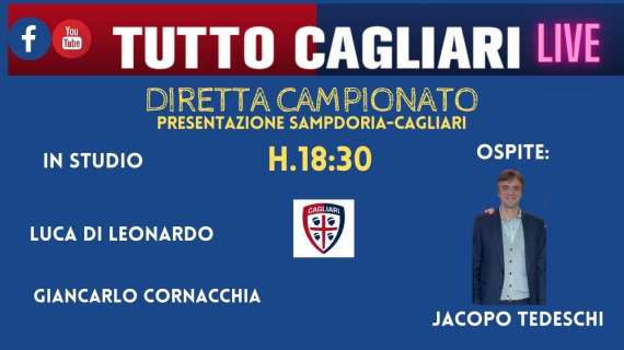 LIVE TC - Tra poco appuntamento con la Redazione e con Jacopo Tedeschi