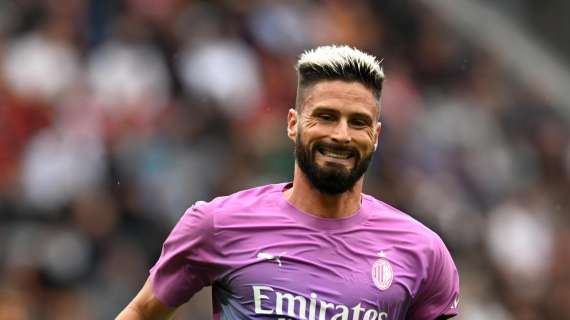 Giroud a Milan TV: "Vogliamo i tre punti, abbiamo fiducia in tutti quelli che oggi partono titolari"