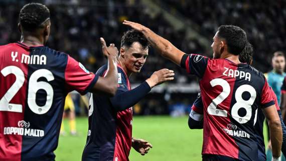 Cagliari-Milan, per i rossoblù è il primo goal arrivato nei primi trenta minuti