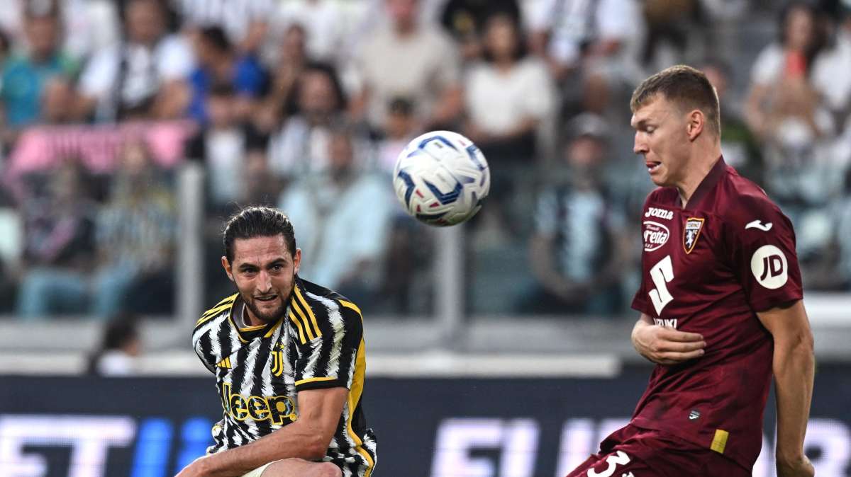 QUI JUVENTUS - Rabiot ammonito. Era diffidato, salterà Cagliari