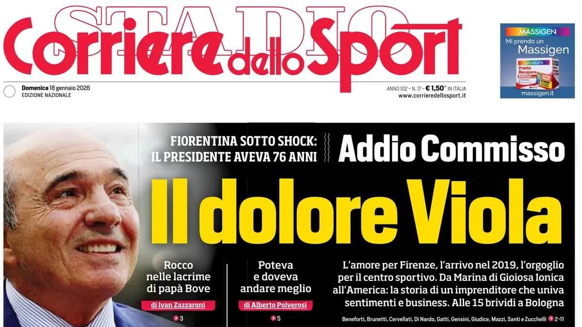 Mazzitelli stordisce la Juve, Corsport: "La mazzata"