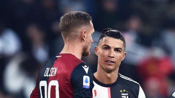 Juventus-Cagliari, le pagelle dei rossoblù: Olsen il migliore, Klavan disastroso 