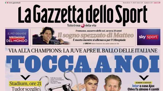 Gazzetta - Tocca a noi