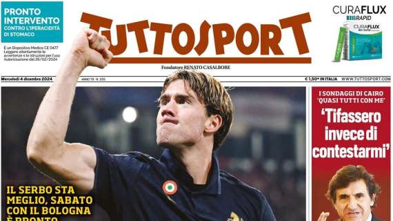 Tuttosport - Vlahovic c’è