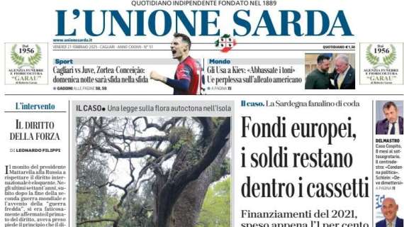 L'Unione Sarda - Cagliari vs Juve, Zortea-Conceiçao: domenica notte sarà una sfida nella sfida