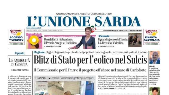 L'Unione Sarda - Cagliari: Davide Nicola, finalmente. Tra oggi e domani sbarcherà in città