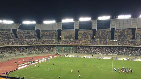 Bari-Pisa può valere la Serie A per i toscani: maxischermi installati all'Arena Garibaldi