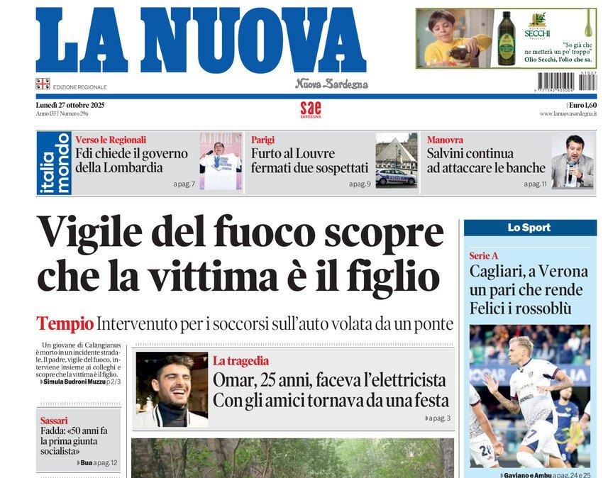 Cagliari, rimonta da applausi. La Nuova Sardegna: "A Verona un pari che rende Felici i rossoblù"