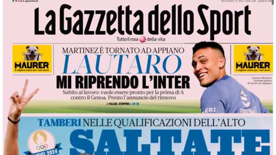 Gazzetta - Lautaro: "Mi riprendo l'Inter"