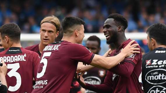 Serie A, le formazioni ufficiali di Salernitana-Atalanta