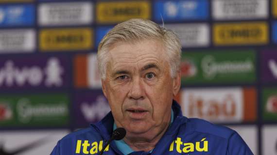 C'è Brasile-Paraguay, Ancelotti festeggia il compleanno in campo