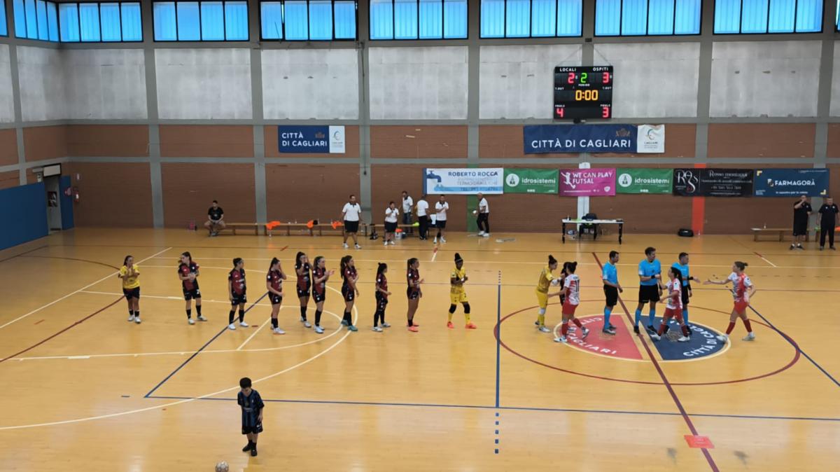 Cagliari C5 Femminile, il gran cuore delle ragazze sbatte contro la ex Polloni. L'Altamura passa al PalaConi