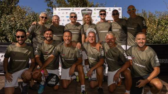 Ex Cagliari Mauro Esposito protagonista alla Novamarine Padel Cup a Porto Cervo