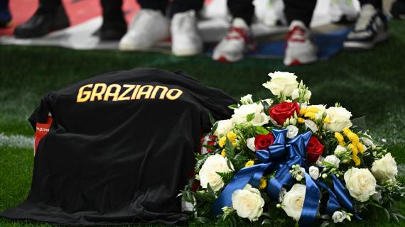Lecce-Cagliari, il club rossoblù omaggia Graziano Fiorita prima del match