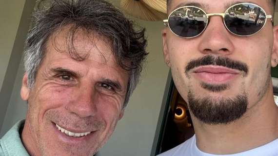 Gaetano e l'incontro con Gianfranco Zola: "Grazie maestro!"