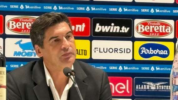 SALA STAMPA - FONSECA: "Non possiamo prendere 3 gol contro il Cagliari"