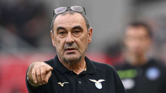 Stasera Sassuolo-Lazio, i convocati di Sarri: tutti a disposizione del tecnico biancoceleste