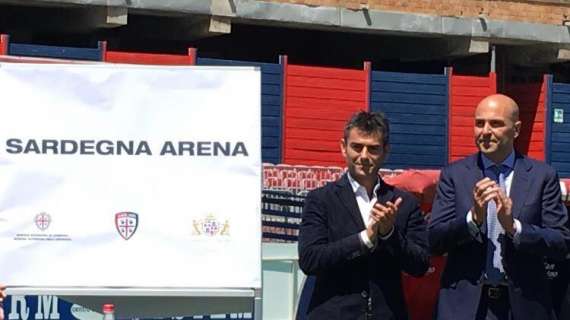 Sardegna Arena, Zedda: "Quando pubblico e privati collaborano ogni obiettivo è raggiungibile"