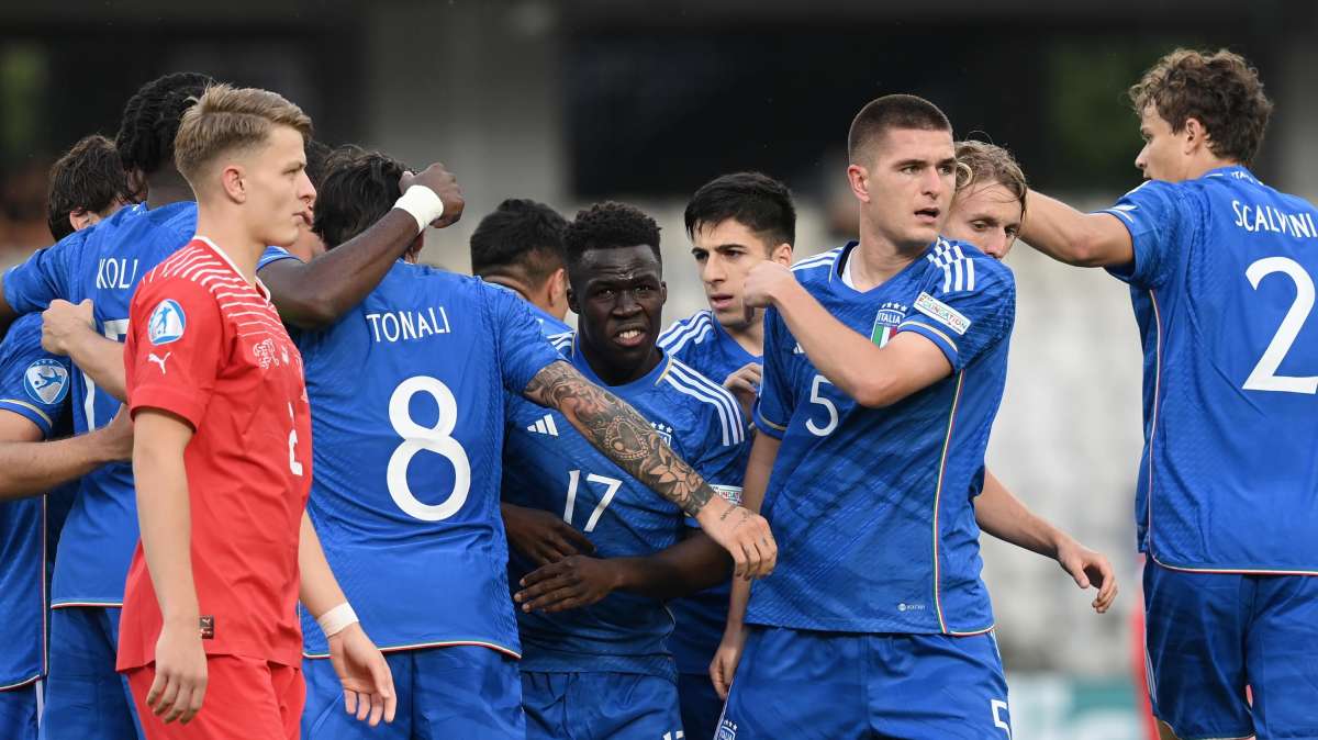 Nazionali - U21, Veroli in panchina nel successo dell'Italia sul Giappone per 4-3