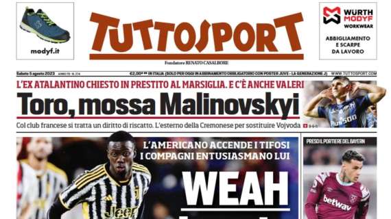 Tuttosport - Weah: "La mia Juve Loca"