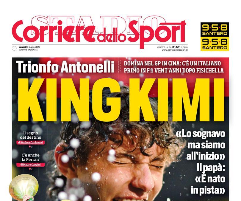 La Lazio stende il Milan, Corsport: "Sarri, regalo all’Inter"