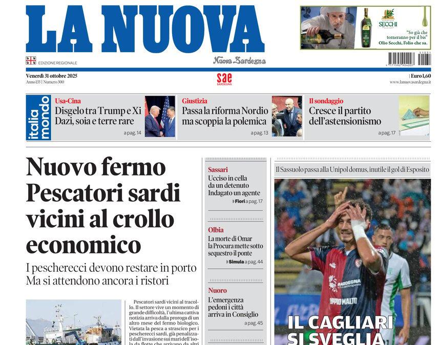 Brutta sconfitta per i rossoblù. La Nuova Sardegna: "Il Cagliari si sveglia tardi"