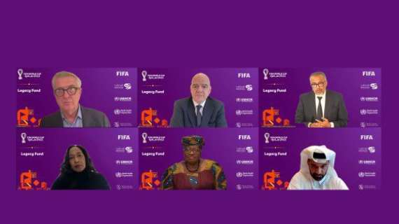 Fifa e Qatar lanciano il Fifa world cup 2022 legacy fund