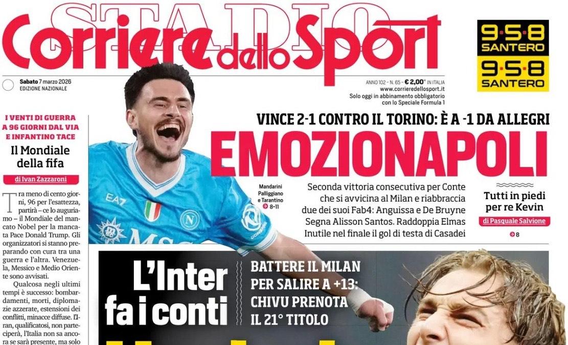 Esposito: l’ora dello scudetto. Corsport: "Un derby da Pio"