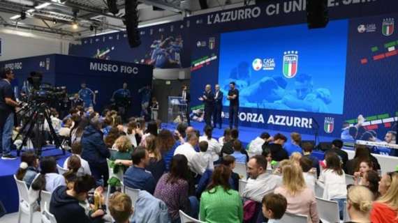 Euro 24:festa a casa azzurri con Buffon e ragazzi scuole calcio