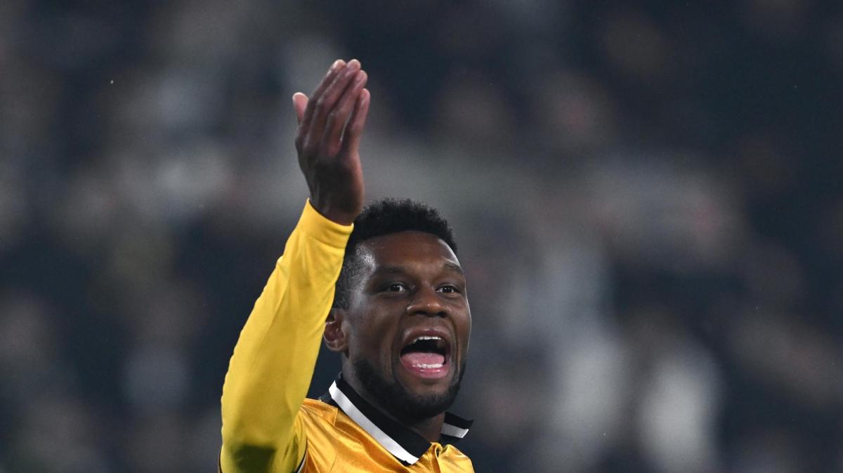 Udinese, Kabasele ammonito contro il Torino: salterà la sfida con il Cagliari