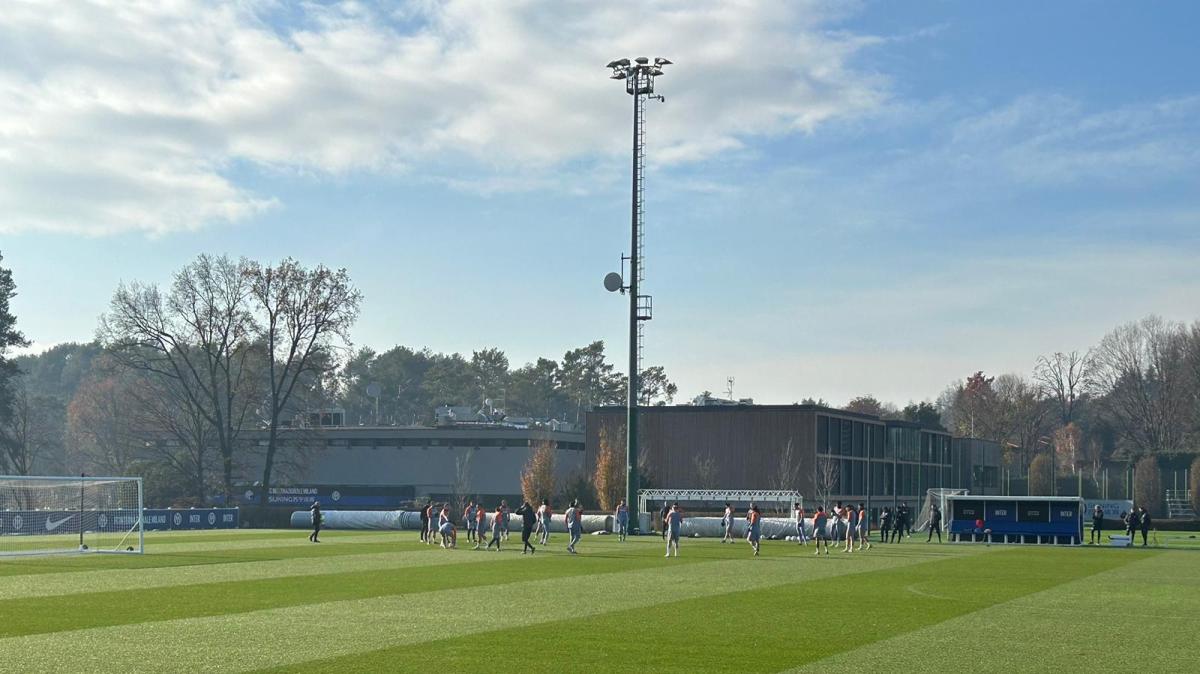 Qui Inter - Allenamento alla vigilia del match con il Cagliari