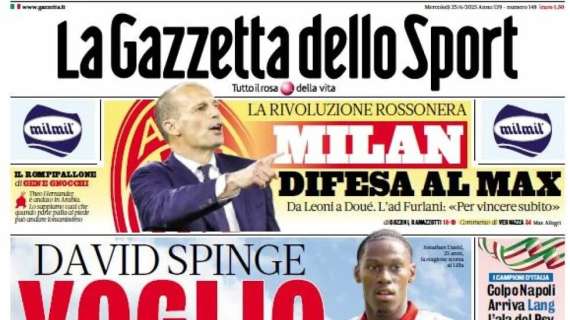 Gazzetta - Voglio la Juve