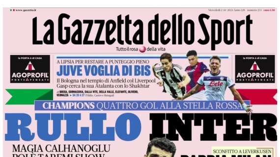 Gazzetta - Rullo Inter