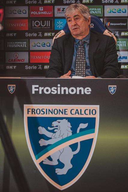 Frosinone, Angelozzi: "Dobbiamo essere umili. La salvezza come uno scudetto per noi"