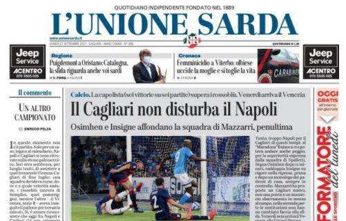 L'Unione Sarda - Il Cagliari non disturba il Napoli