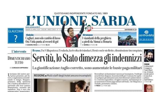L'Unione Sarda - Cagliari, non solo cambio di lusso. Ora Viola punta al record di gol