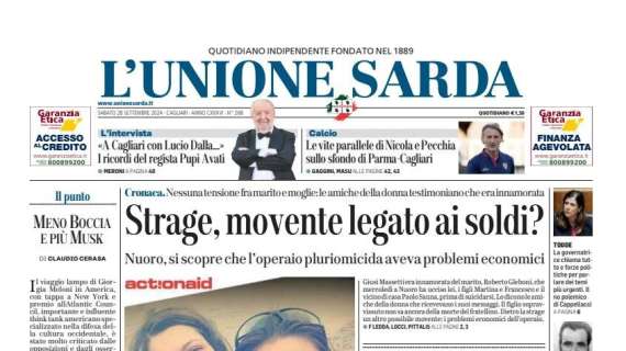 L'Unione Sarda - Le vite parallele di Nicola e Pecchia sullo sfondo di Parma-Cagliari