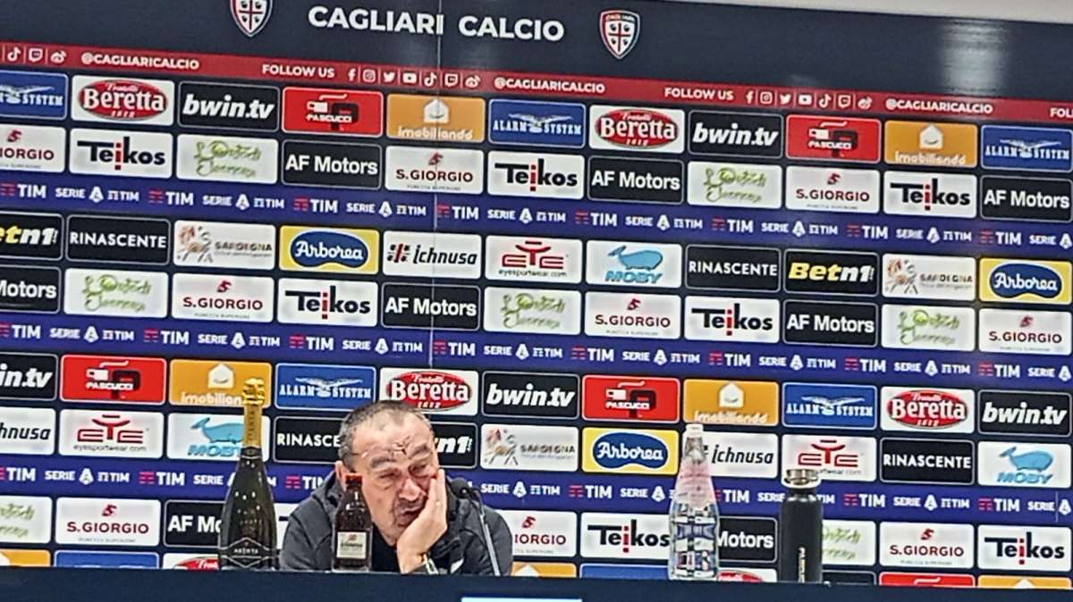 LIVE TC -  SALA STAMPA - SARRI: "Dovevamo alleggerire la testa"
