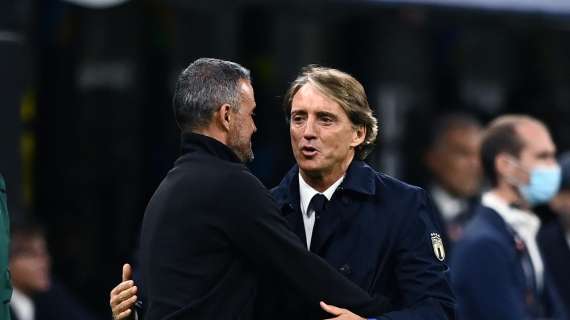 Mancini in conferenza: "Sono state due ottime partite. Contro la Svizzera sarà la partita dell'anno dopo quelle degli Europei"