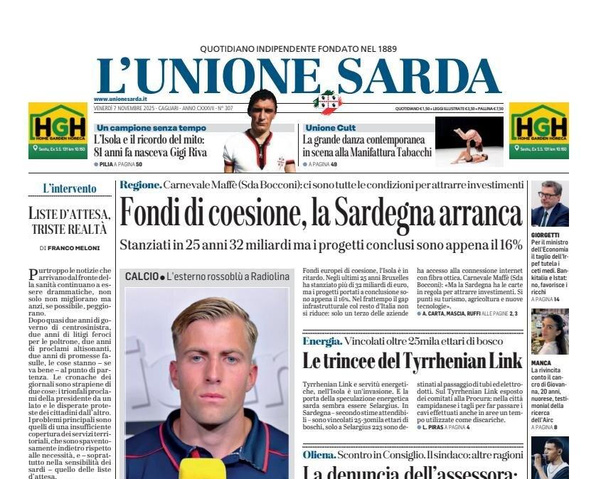 Buon compleanno, Rombo di Tuono. L'Unione Sarda: "L'isola e il ricordo del mito: 81 anni fa nasceva Gigi Riva"